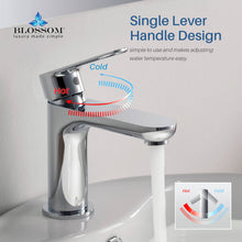 Load image into Gallery viewer, Single Handle Lavatory Faucet F01 119 in Chrome / Brush Nickel