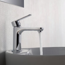 Load image into Gallery viewer, Single Handle Lavatory Faucet F01 119 in Chrome / Brush Nickel