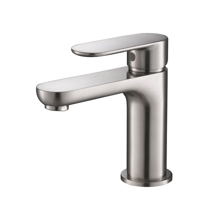 Single Handle Lavatory Faucet F01 119 02 in Brush Nickel