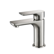 Load image into Gallery viewer, Single Handle Lavatory Faucet F01 120 02 in Brush Nickel