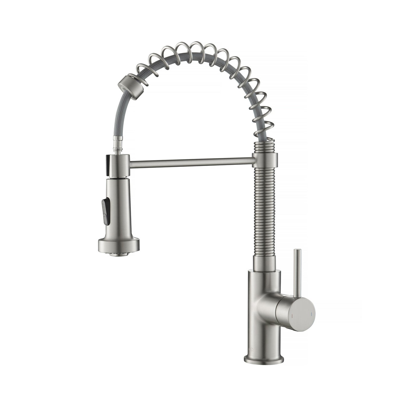 Single Handle Pull Down Kitchen Faucet F01 205 02 Brush Nickel 