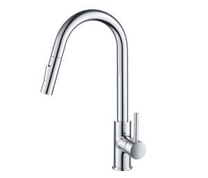 Single Handle Pull Down Kitchen Faucet F01 206 01 Chrome
