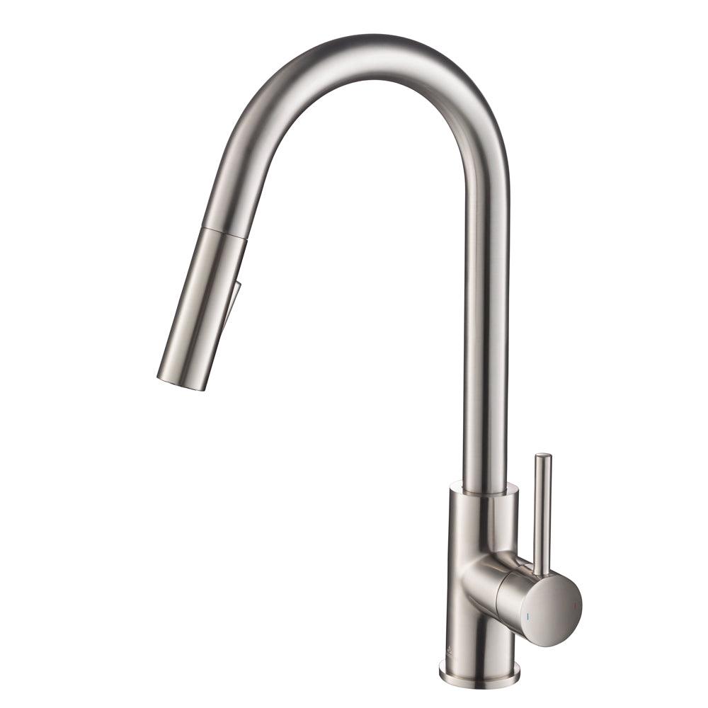 Single Handle Pull Down Kitchen Faucet F01 206 01 Chrome