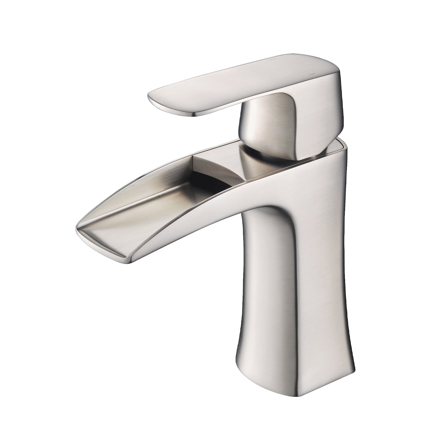 Single Handle Lavatory Faucet F01 301 02 in Brush Nickel