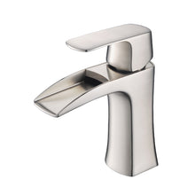 Load image into Gallery viewer, Single Handle Lavatory Faucet F01 301 02 in Brush Nickel