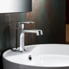 Load image into Gallery viewer, Single Handle Lavatory Faucet F01 302 0 in Chrome / Brush Nickel