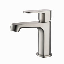 Load image into Gallery viewer, Single Handle Lavatory Faucet F01 302 02 in Brush Nickel