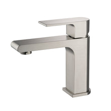 Load image into Gallery viewer, Single Handle Lavatory Faucet F01 303 02 in Brush Nickel