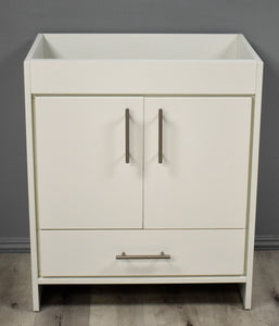 Rio 30" Vanity Cabinet only  White