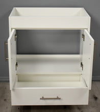 Load image into Gallery viewer, Rio 30&quot; Vanity Cabinet only  Whi9te FrontOpen