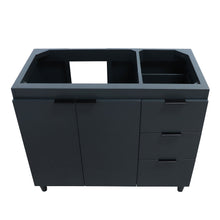 Load image into Gallery viewer, 39 in. Single Sink Vanity - Cabinet Only, Matte Black Hardware