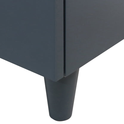 39 in. Single Sink Vanity - Cabinet Only, Matte Black Hardware