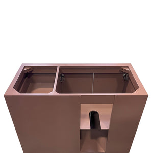 39 in. Single Sink Vanity - Cabinet Only, Matte Black Hardware