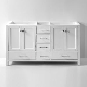 GD-50060-CAB-WH White Caroline Avenue 60" Double Cabinet Only