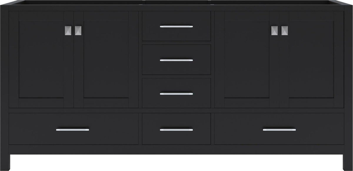 GD-50072-CAB-ES Espresso Caroline Avenue 72" Double Cabinet Only