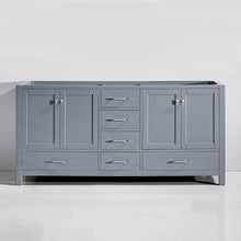 Load image into Gallery viewer, GD-50072-CAB-GR Gray Espresso Caroline Avenue 72&quot; Double Cabinet Only