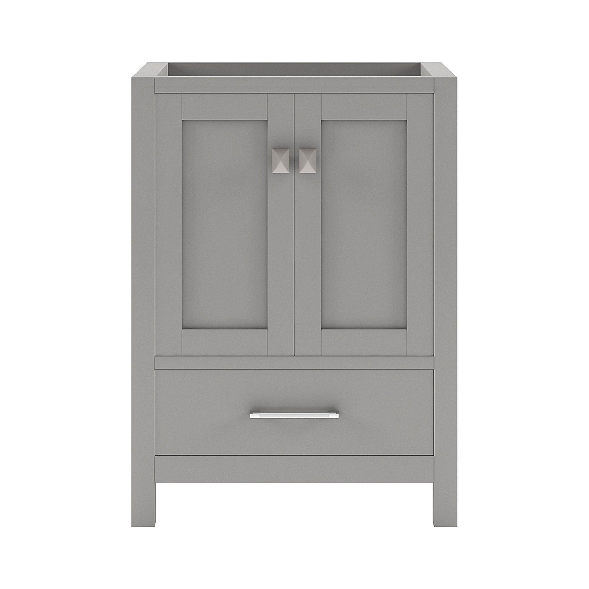 GS-50024-CAB-Gray Caroline Avenue 24" Single Cabinet Only