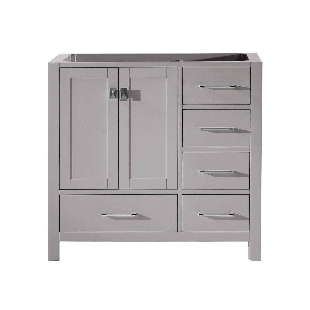 GS-50036-CAB-CG Cashmere Gray Caroline Avenue 36" Single Cabinet Only