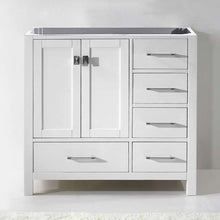 Load image into Gallery viewer, GS-50036-CAB-WH White Caroline Avenue 36&quot; Single Cabinet Only