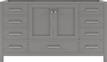 Load image into Gallery viewer, GS-50060-CAB-CG Cashmere Gray Caroline Avenue 60&quot; Single Cabinet Only