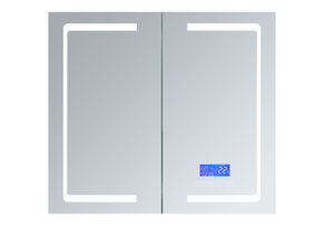 Bracciano LED Medicine Cabinet w/ Defogger 36" Wide x 32" Tall Double Door - The Bath Vanities