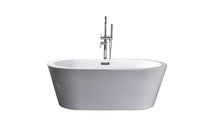 Load image into Gallery viewer, Lure Free Standing Acrylic Bathtub w/ Chrome Drain in size 59&quot; or 67&quot; - The Bath Vanities