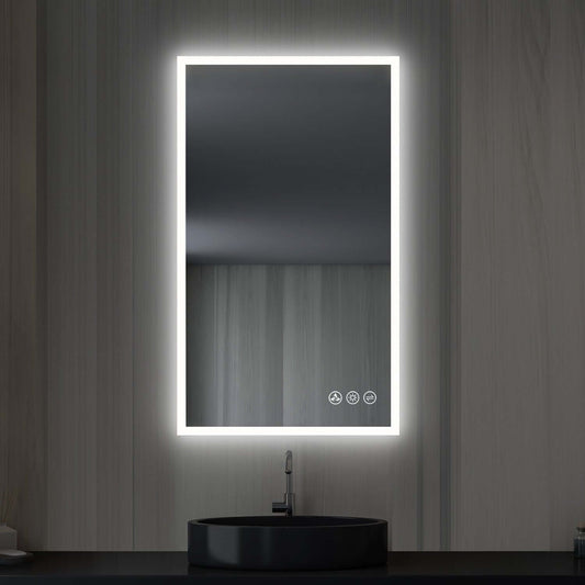 Blossom Beta LED Mirror Frosted Sides 21" x 36"