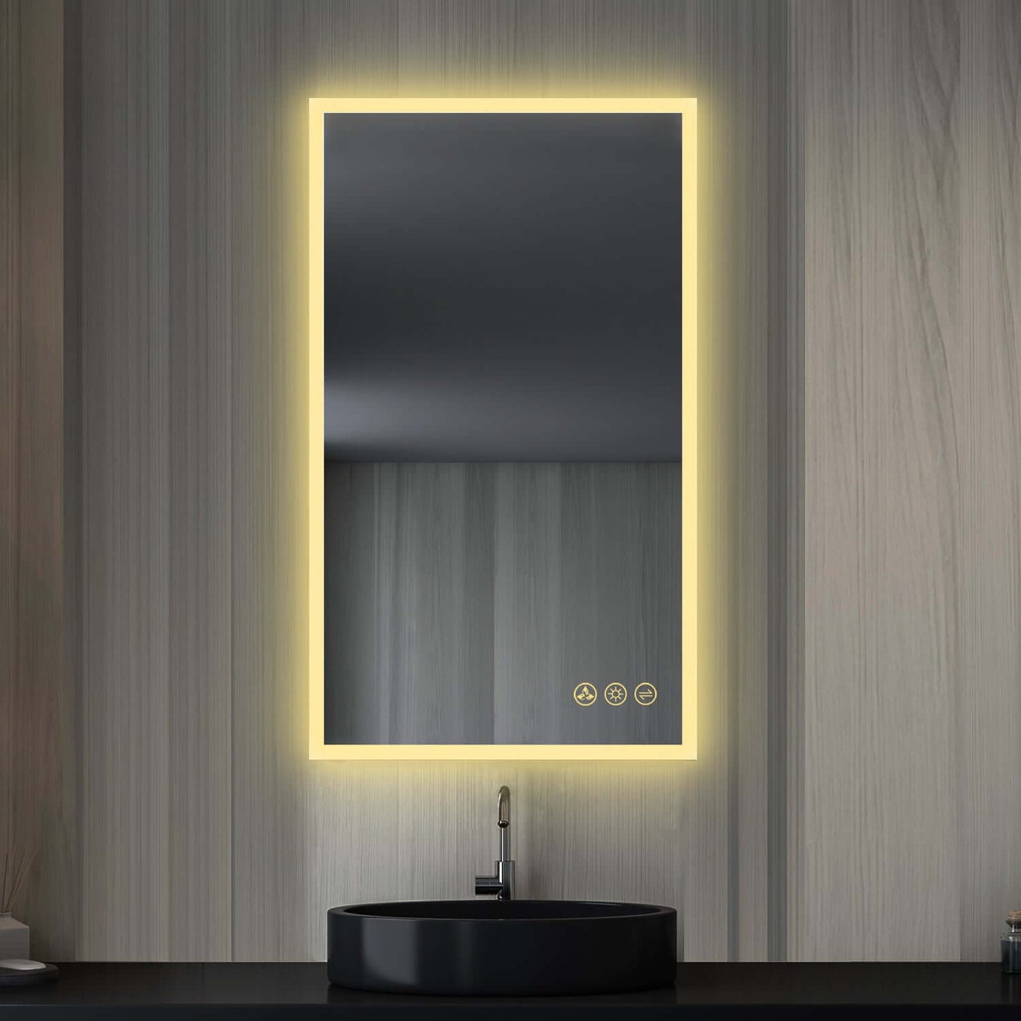 Blossom Beta LED Mirror Frosted Sides 21" x 36"