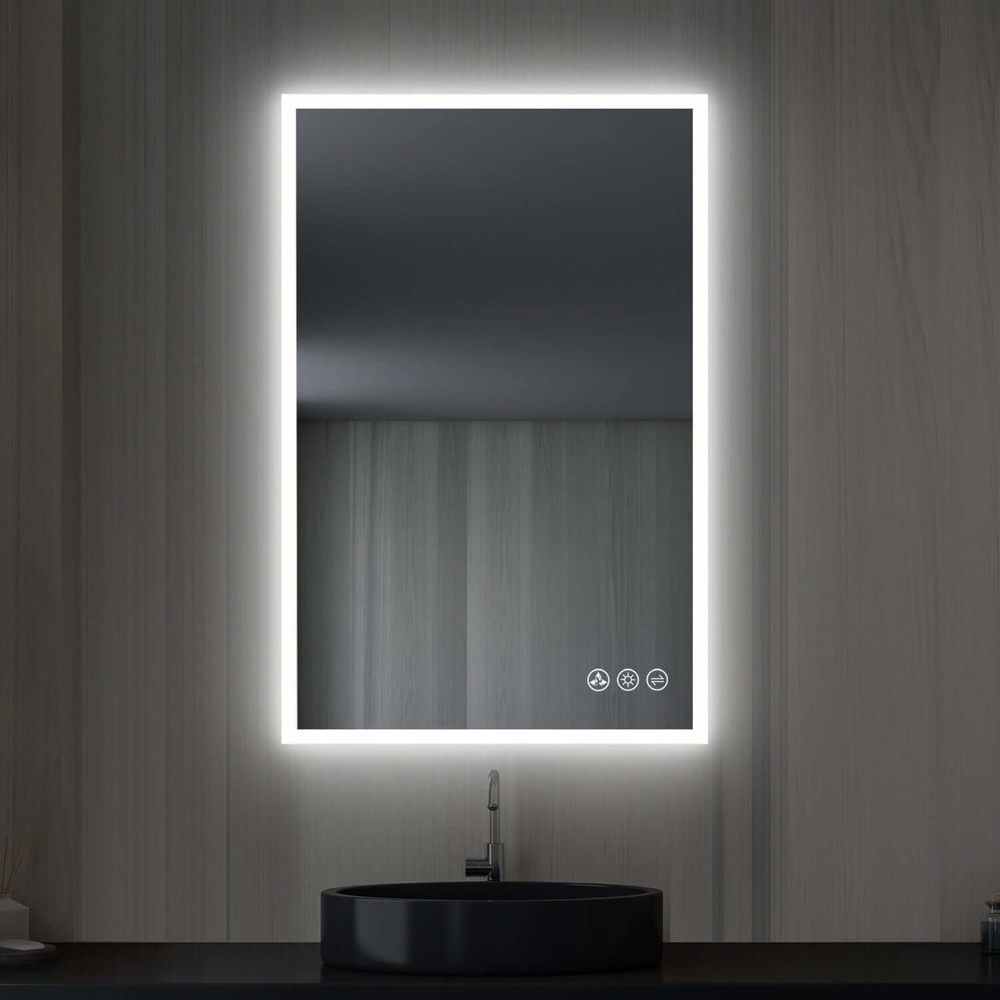 Blossom Beta LED Mirror Frosted Sides 21" x 36"