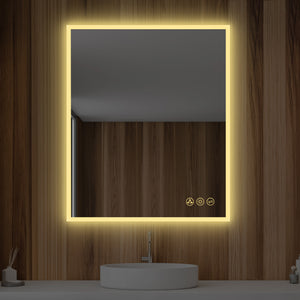 Blossom Beta LED Mirror Frosted Sides 30" x 36" 