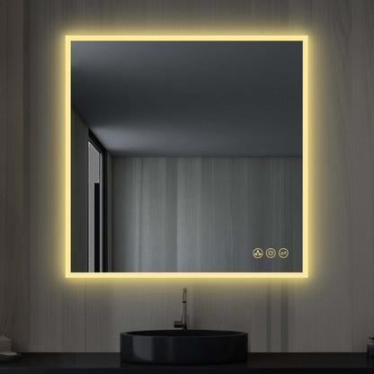 Blossom Beta LED Mirror Frosted Sides 36" x 36" 