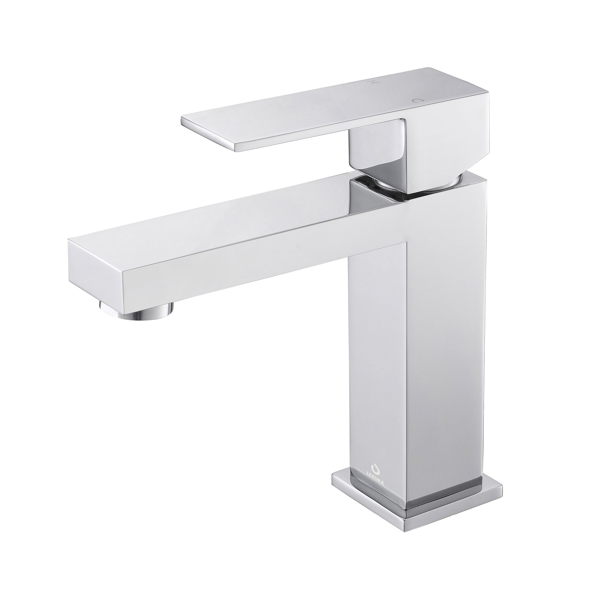 Monte Single Hole Bathroom Faucet in Chrome - The Bath Vanities