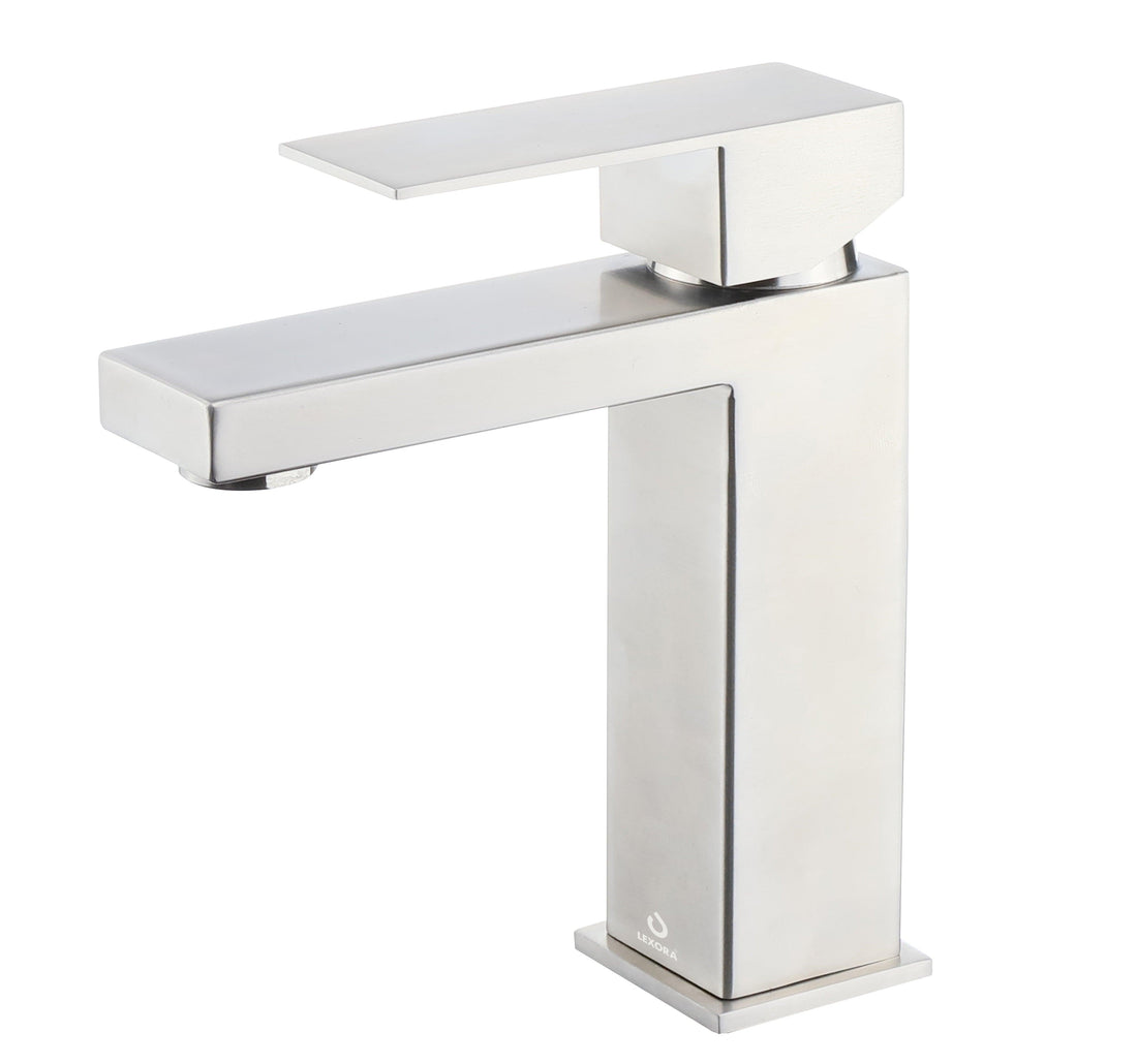 Monte Single Hole Bathroom Faucet in Chrome - The Bath Vanities