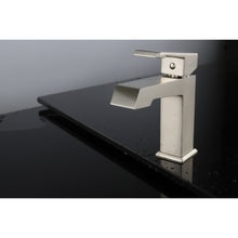 Load image into Gallery viewer, Labaro Brass Single Hole Bathroom Faucet in Chrome, Brushed Nickel or Rose Gold