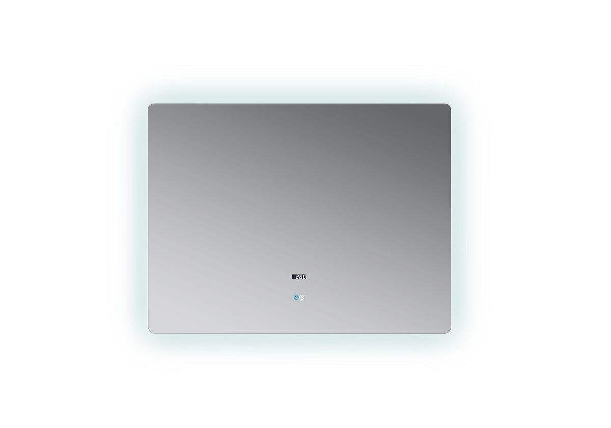 Lugano LED Mirror w/ Defogger size 42" Wide x 32" Tal- The Bath Vanities
