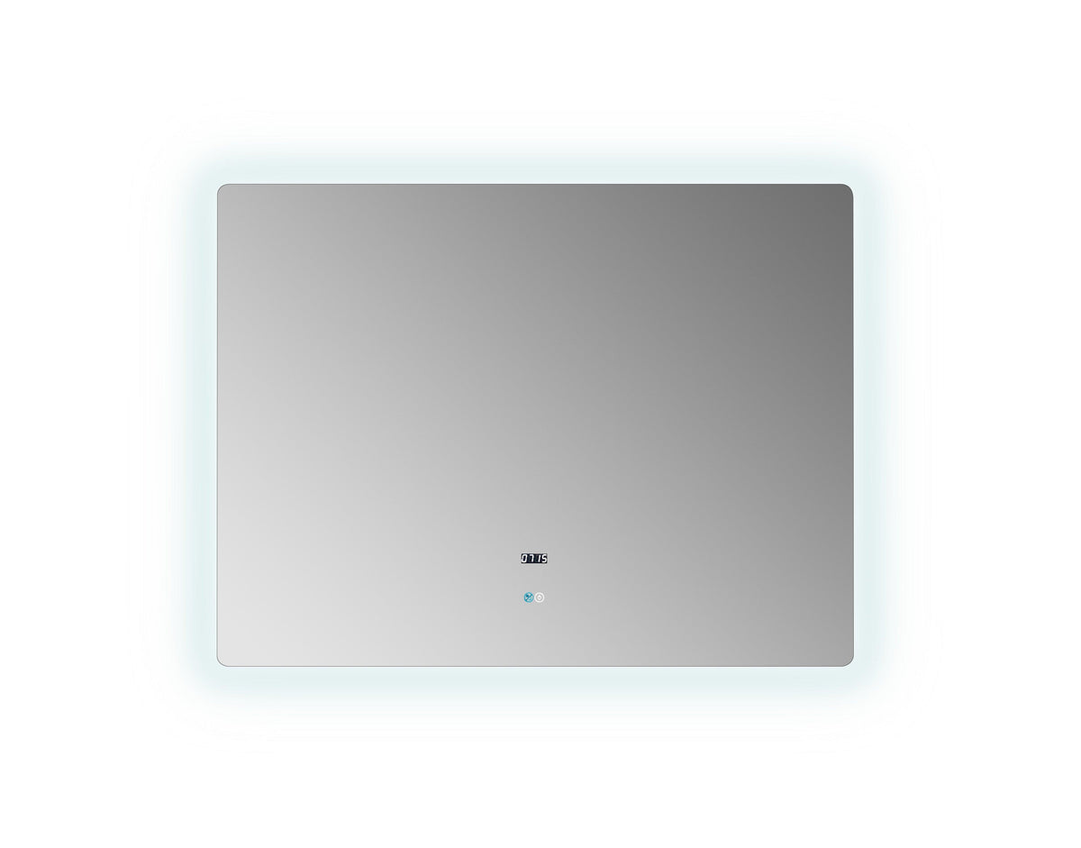 Lugano LED Mirror w/ Defogger size 48" Wide x 36" Tal- The Bath Vanities