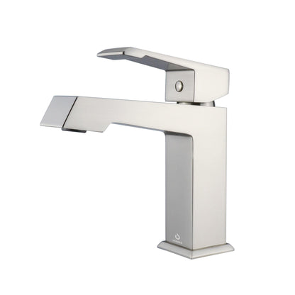  Labaro Brushed Nickel Faucet By Lexora 