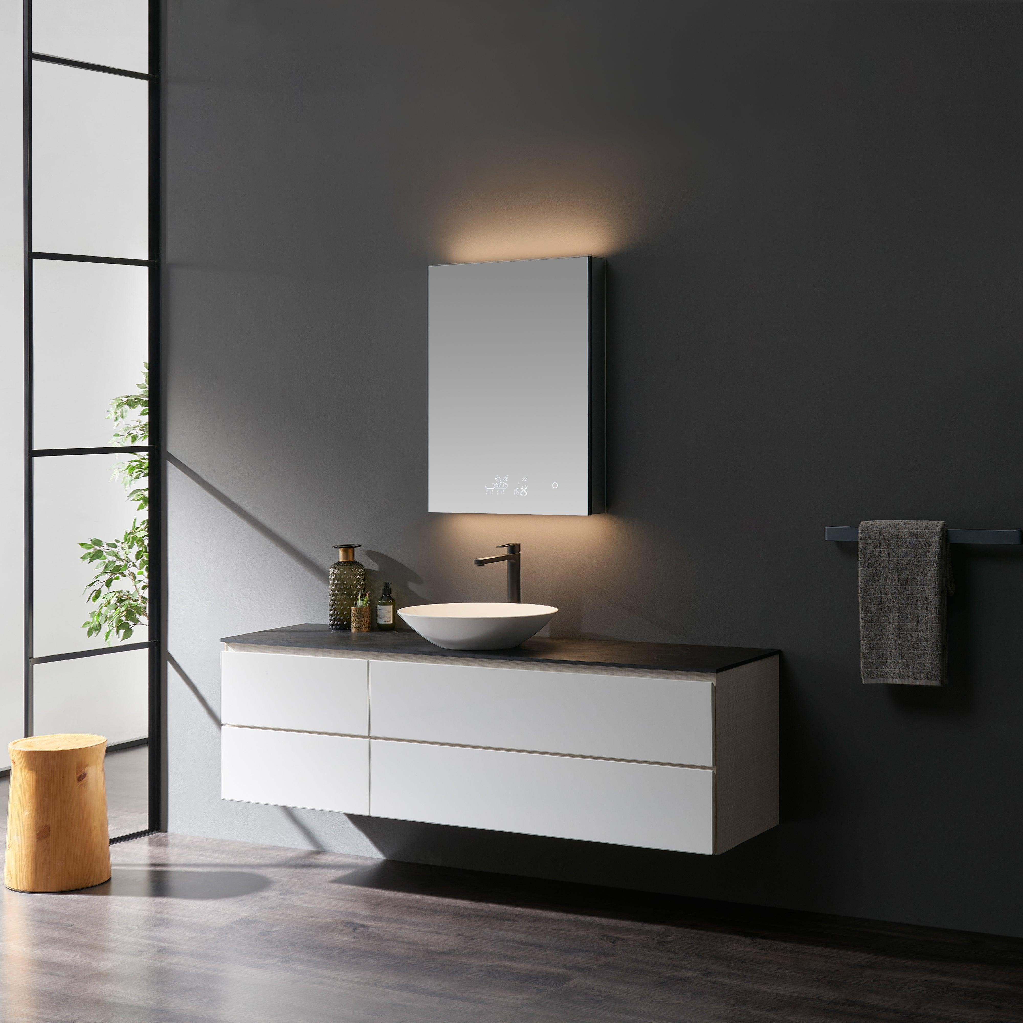 Savera LED Medicine Cabinet w/ Defogger in 8 Sizes