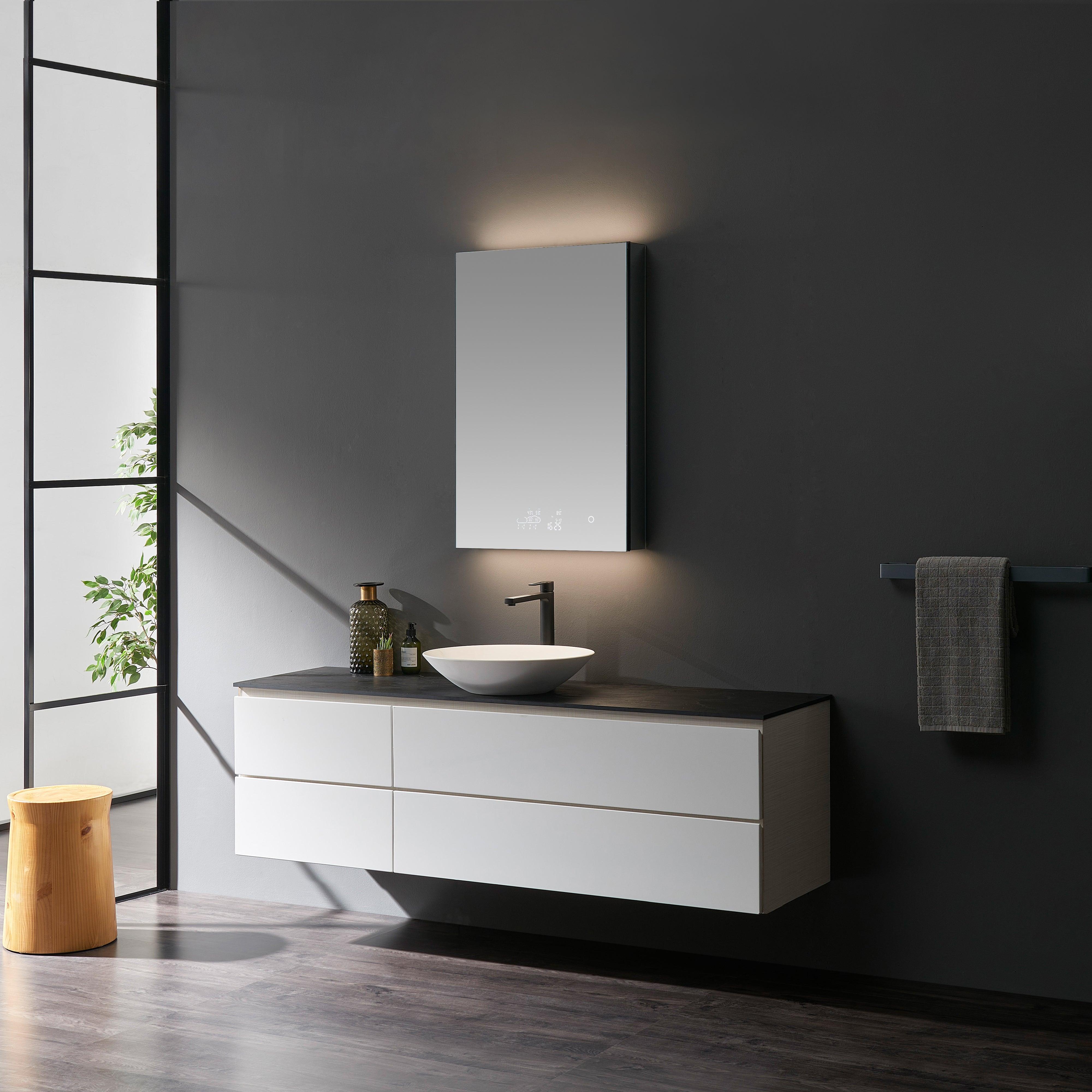 Savera LED Medicine Cabinet w/ Defogger in 8 Sizes