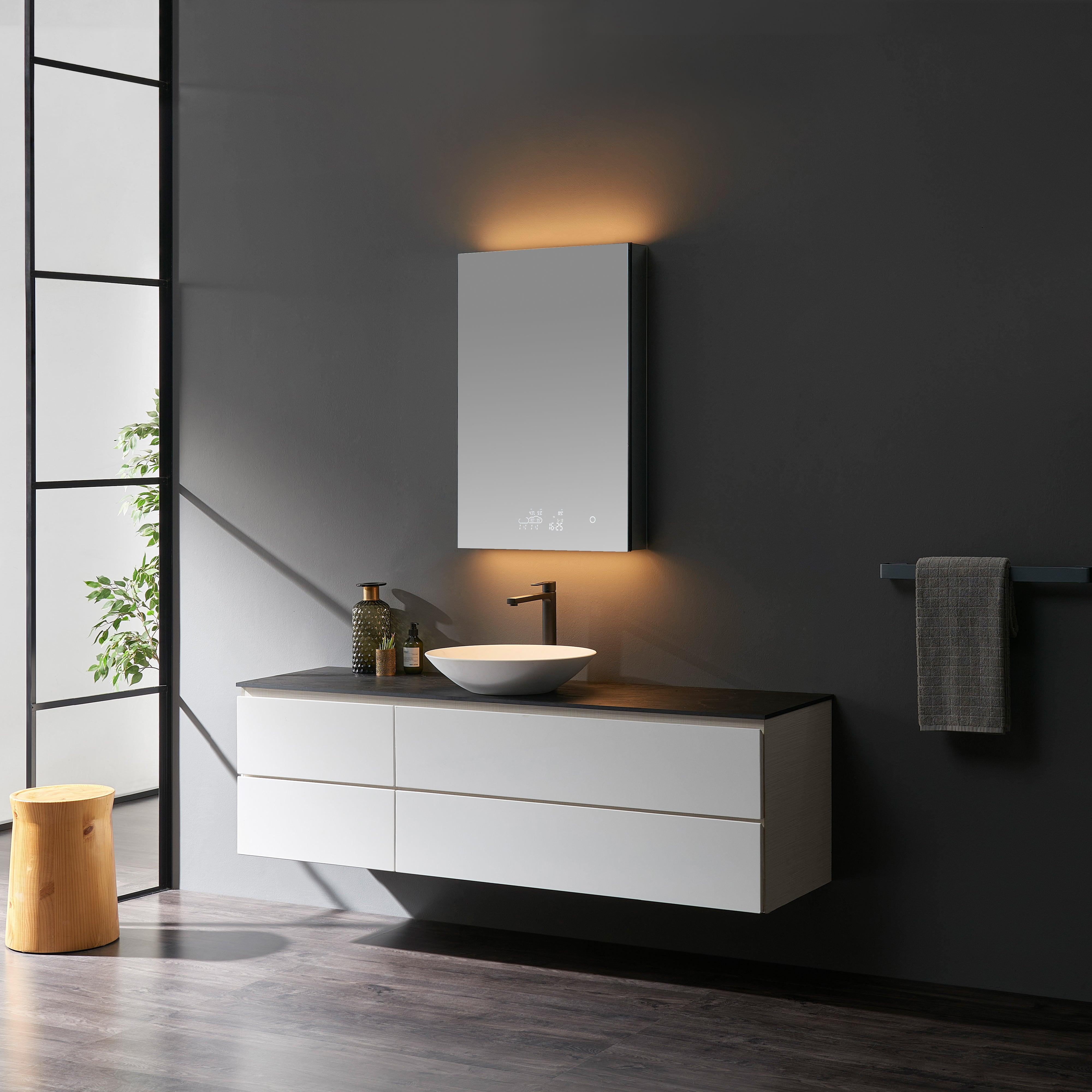 Savera LED Medicine Cabinet w/ Defogger in 8 Sizes