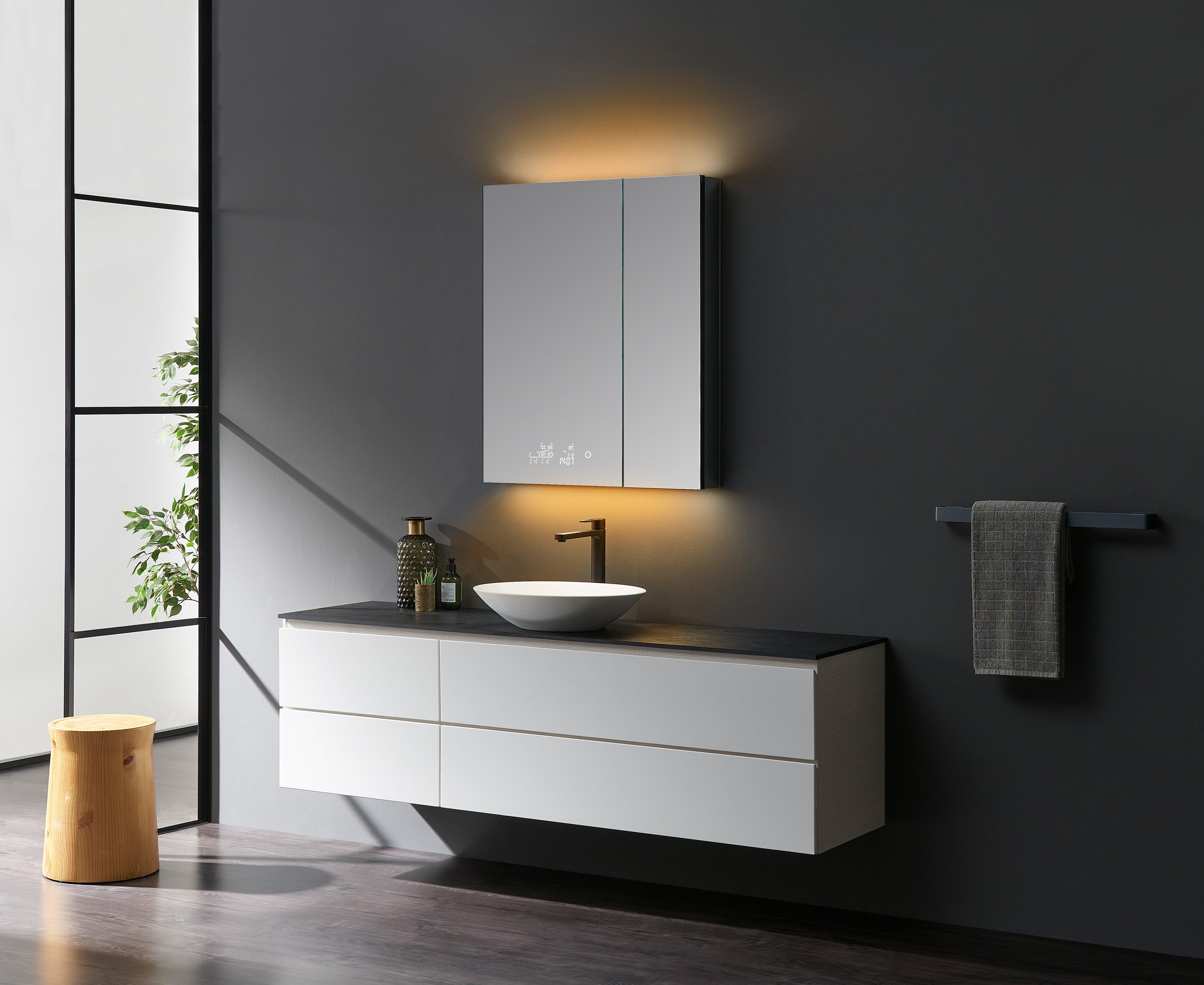 Savera LED Medicine Cabinet w/ Defogger in 8 Sizes