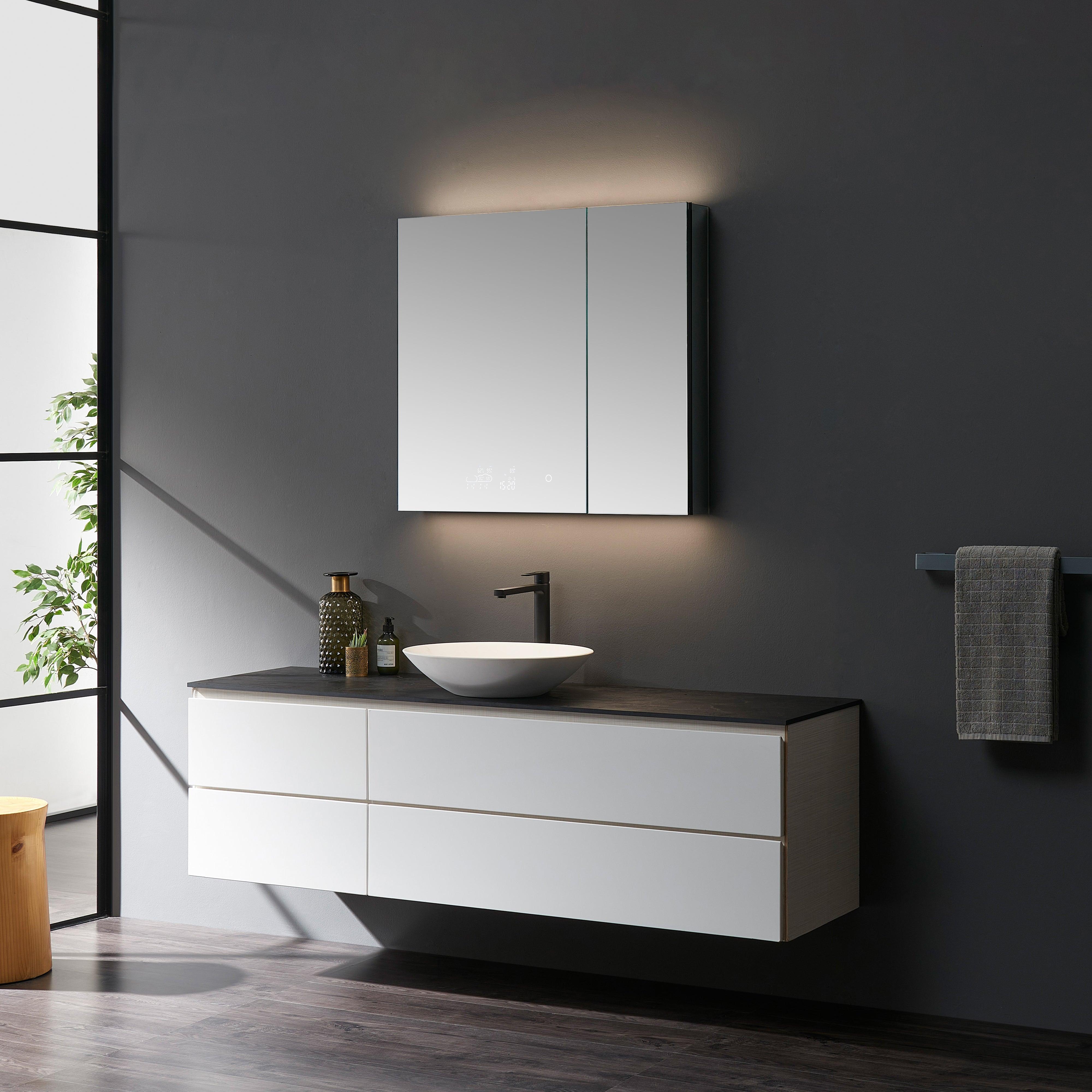 Savera LED Medicine Cabinet w/ Defogger in 8 Sizes