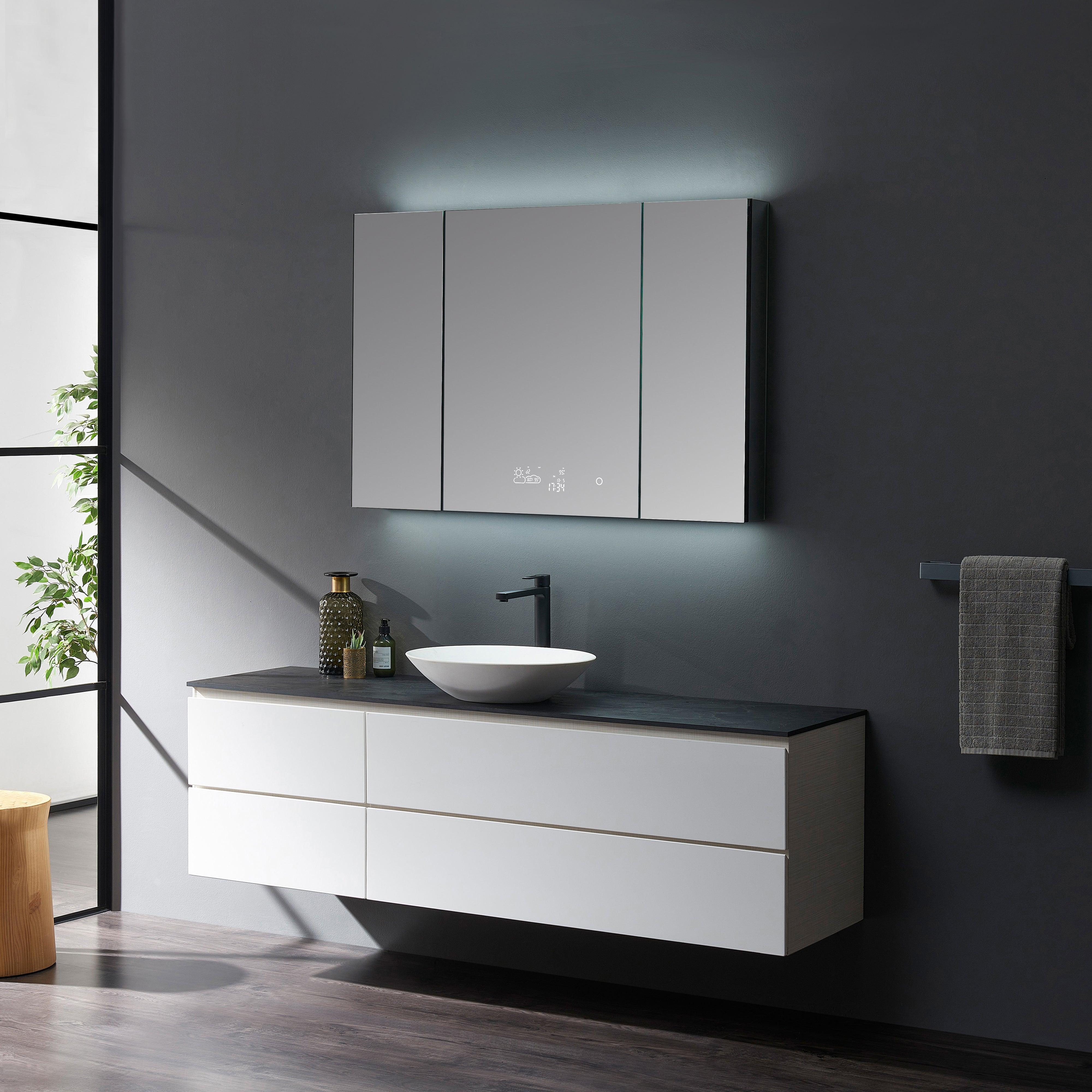 Savera LED Medicine Cabinet w/ Defogger in 8 Sizes