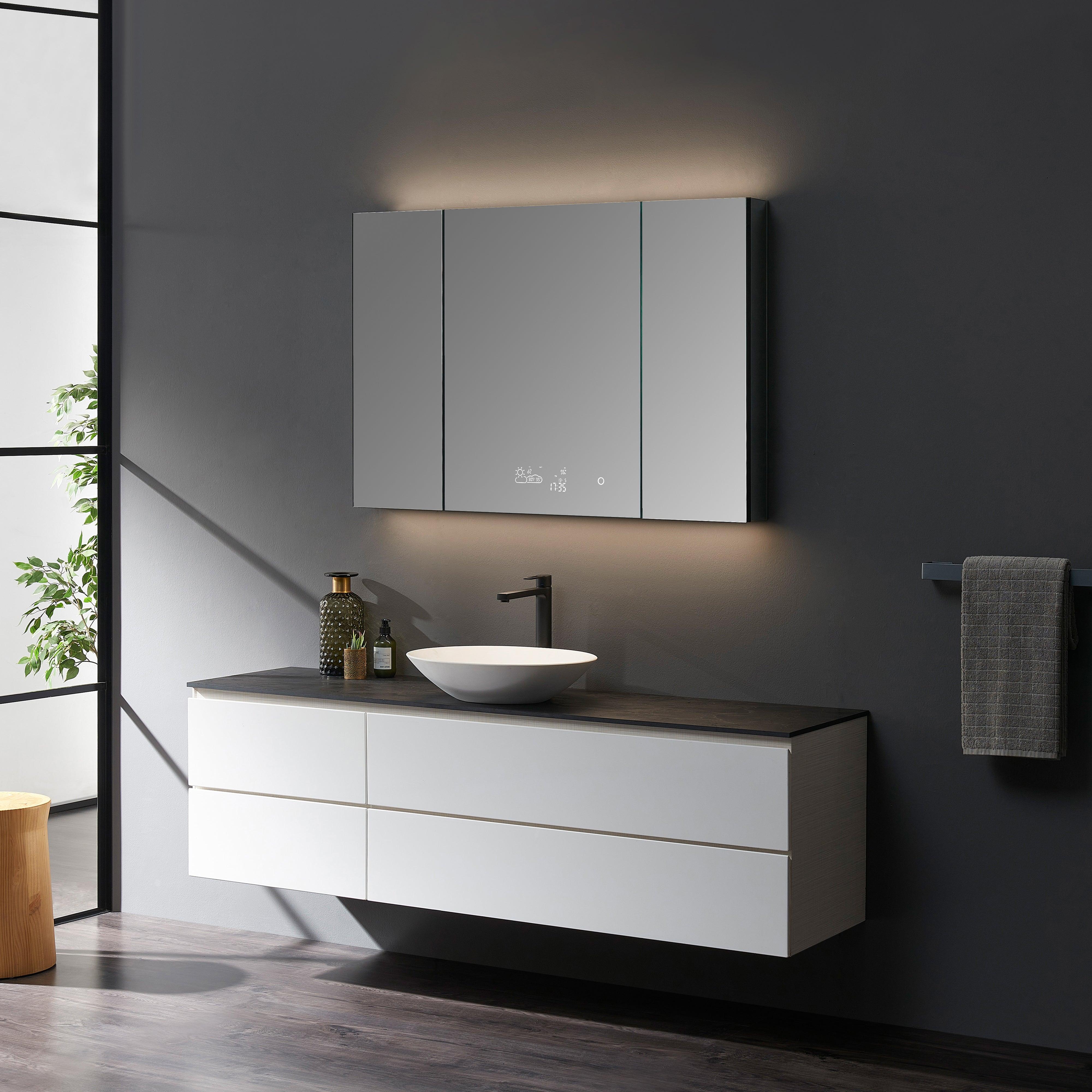 Savera LED Medicine Cabinet w/ Defogger in 8 Sizes