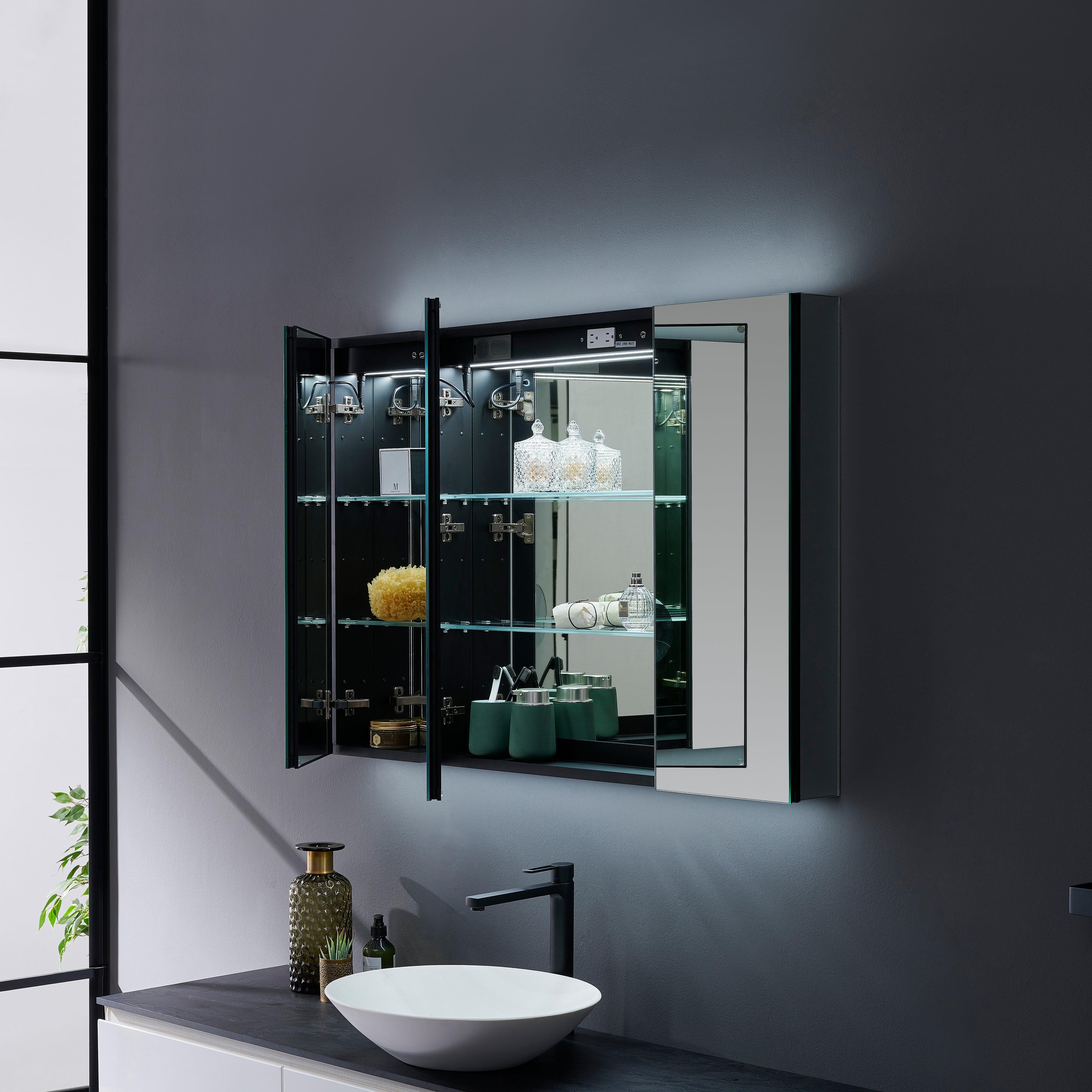 Savera LED Medicine Cabinet w/ Defogger in 8 Sizes