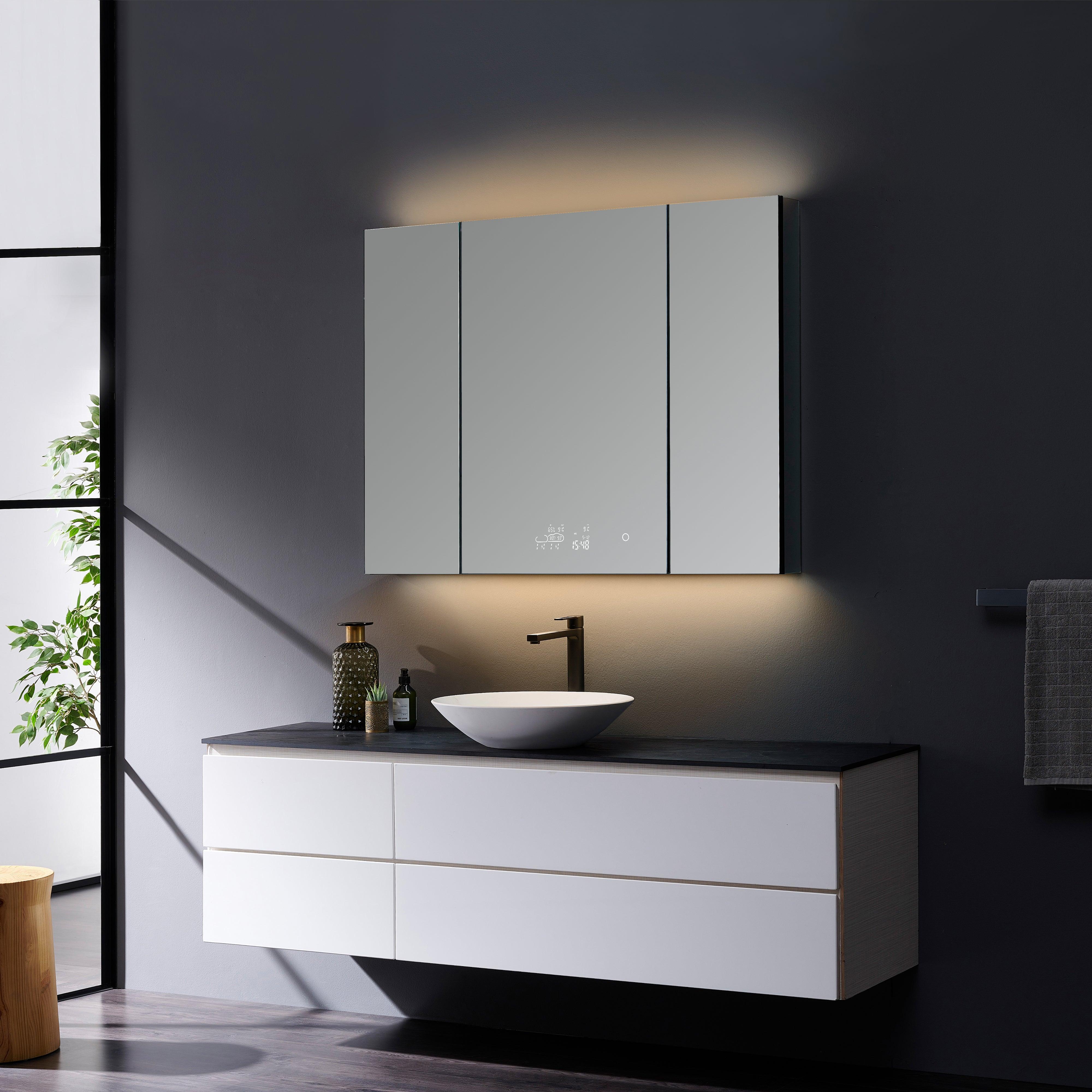 Savera LED Medicine Cabinet w/ Defogger in 8 Sizes