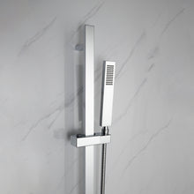Load image into Gallery viewer, Cero Set, 8&quot; Square Rain Shower and Handheld in Matte Black, Chrome or Brushed Nickel
