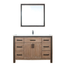 Load image into Gallery viewer, Ziva 48&quot; Single Vanity, Top, Sink, 34&quot; Mirror, Faucet