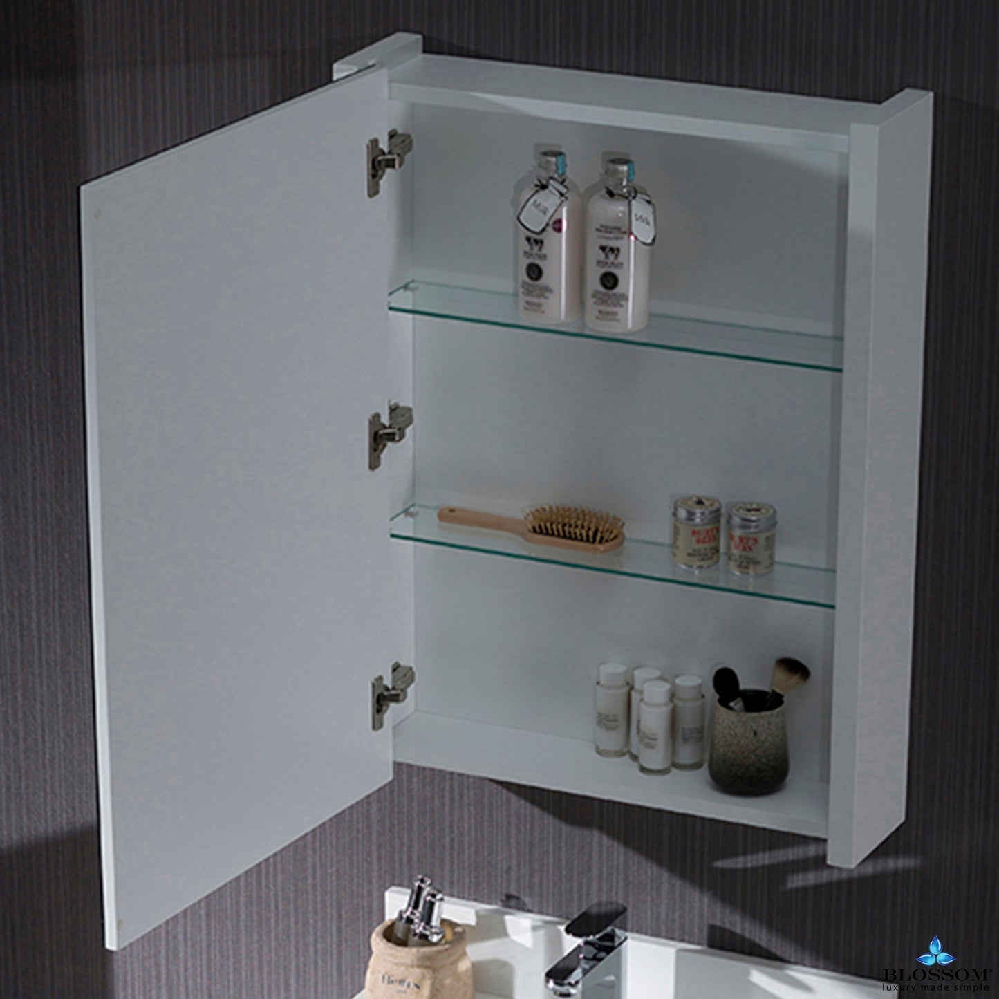 Blossom Monaco 24 Inch Medicine Cabinet MC7000 24