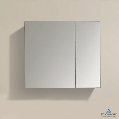 Blossom 30″ Aluminum Medicine Cabinet with Mirror – MC7 3026